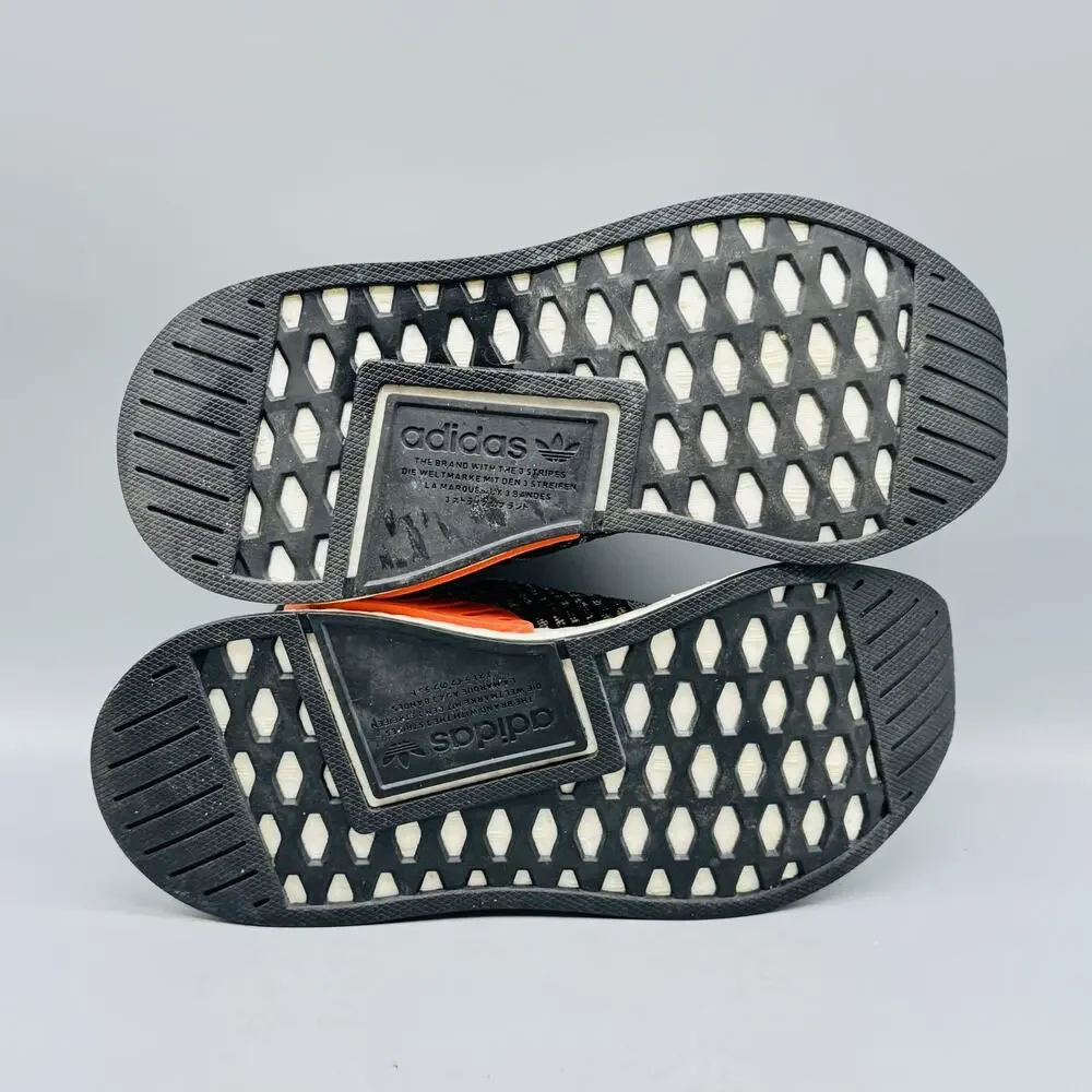 Adidas Shoes Mens 5 Black White NMD CS2 Camo Glitch Running Athletic Sneakers
